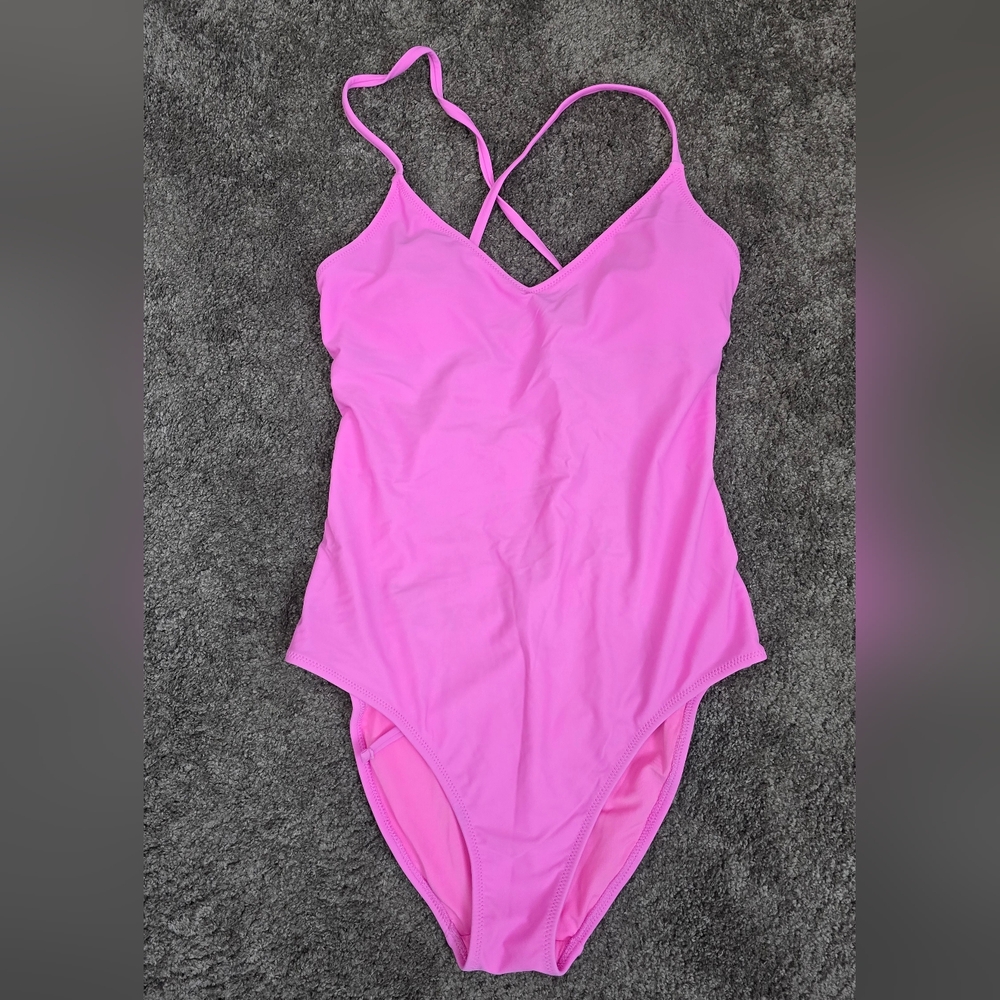 Aerie Bright Pink Bodysuit